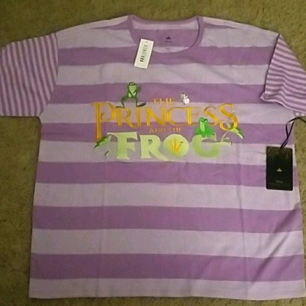 NWT Princess and the Frog tshirt